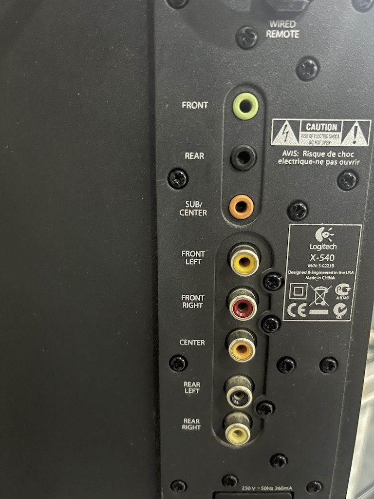 Logitech X-540 5.1 Ses Sistemi | Sorunsuz | Elden Ankara - 2