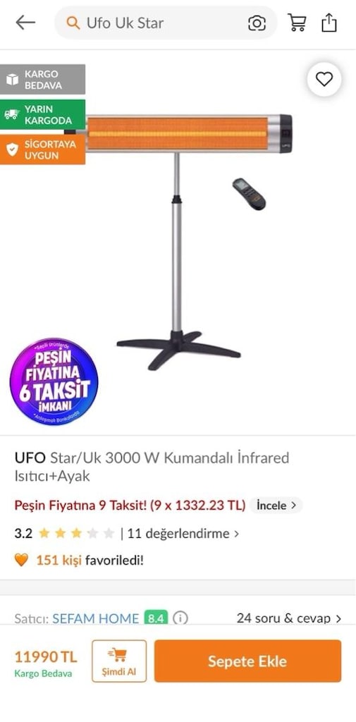 UFO ISITICI - 4