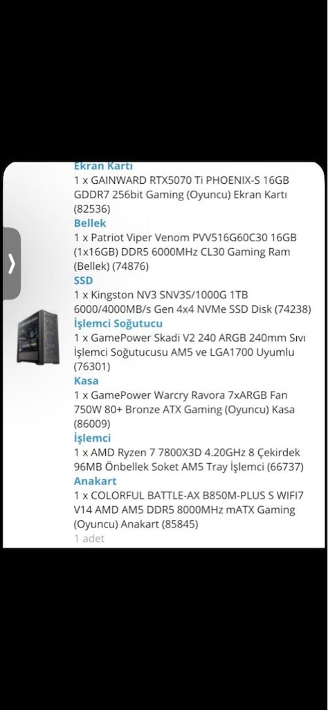 5070ti ryzen5 7800xd oyuncu kasası - 3