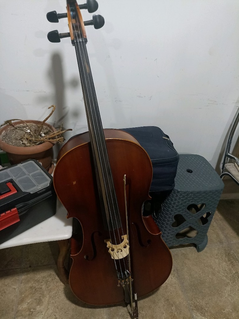 Vanetta WN-21 4/4 (Tam Boy) Masif Ağaç Çello - Tertemiz / Kusursuz - 3