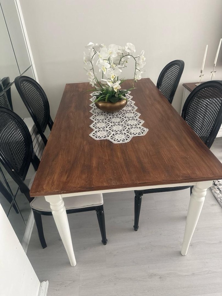 ikea masa ve 4 sandalye acil satılık - 3