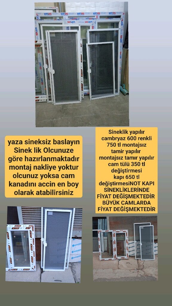 sıneklık yapılır tül değişir acıklama okuyunu - 9