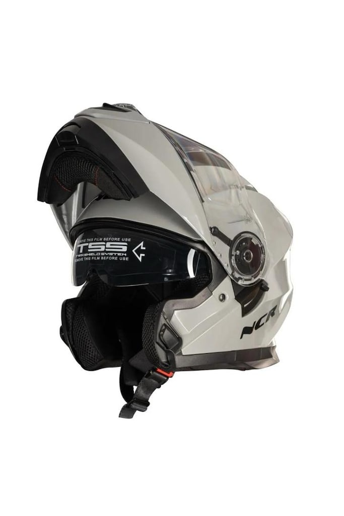 NCR 160E ÇENE AÇILIR KASK - Gri - 3