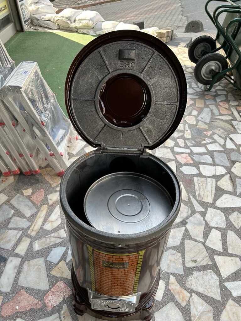 Kovalı Kömür Sobası Sıfır Üstü Döküm - 4