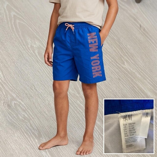 H&M -12 -14 yaş şort mayo