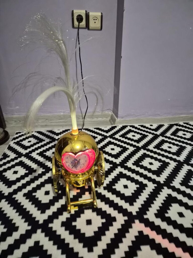 saatli gece lambası - 5