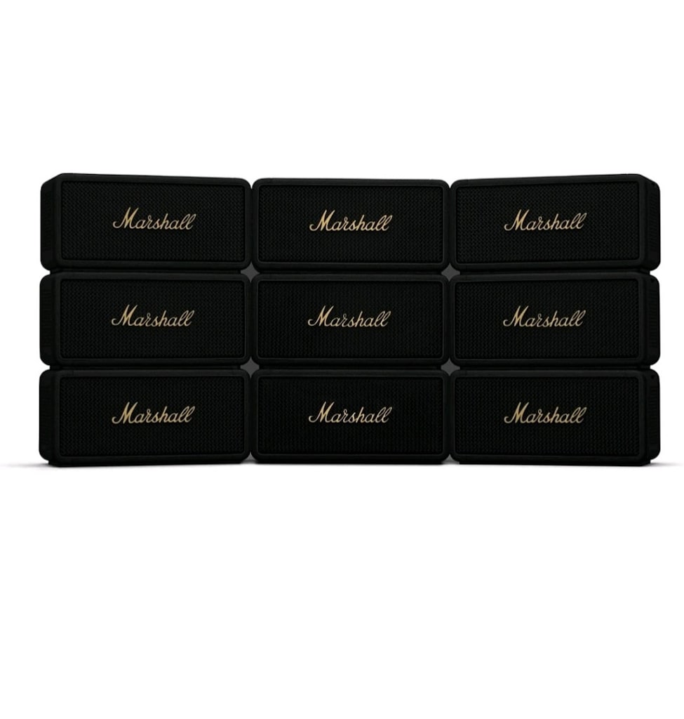 Marshall Middleton Yüksek Ses Stereo Bluetooth Hoparlör 20 Saat pil Su - 6