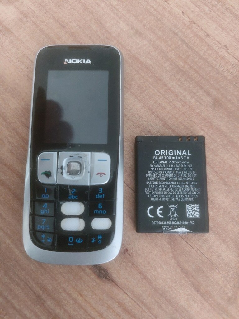 Nokia 2630 tuşlu cep telefonu. pili sıfır orjinal değiştim. - 16