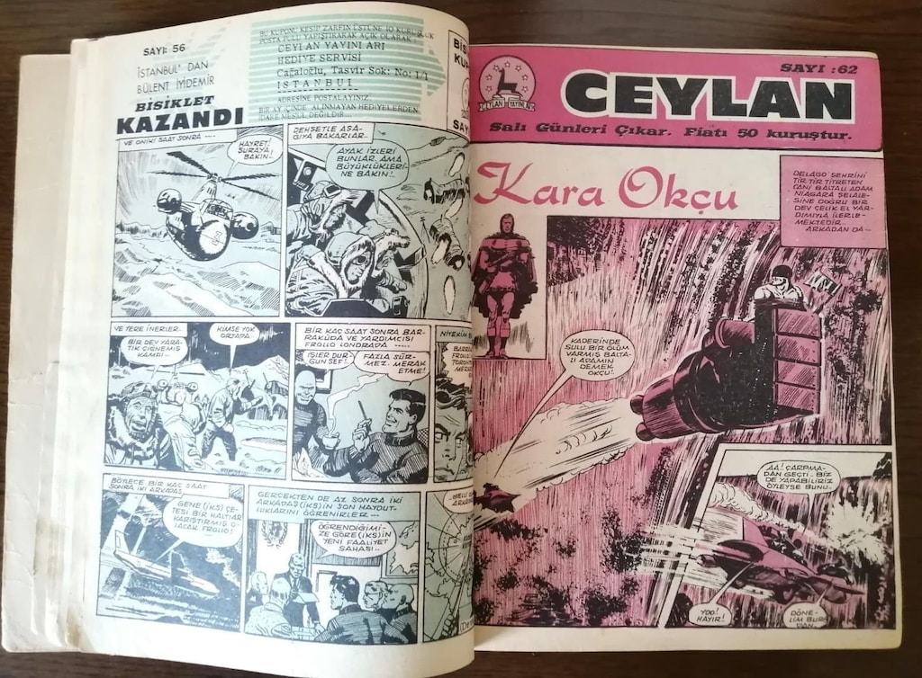 CEYLAN ÇİZGİ ROMAN DERGİSİ - 6