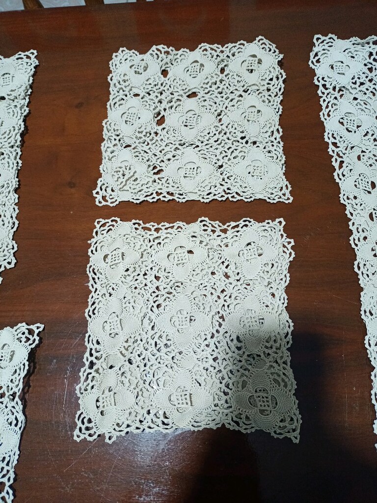 el emeği dantel örğü masa örtüsü - 3