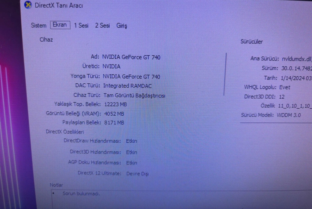 MASAÜSTÜ BİLGİSAYAR 16 GB RAM İ5 4570 4 GB EKRAN KARTLI 22 İNÇ EKRAN - 5