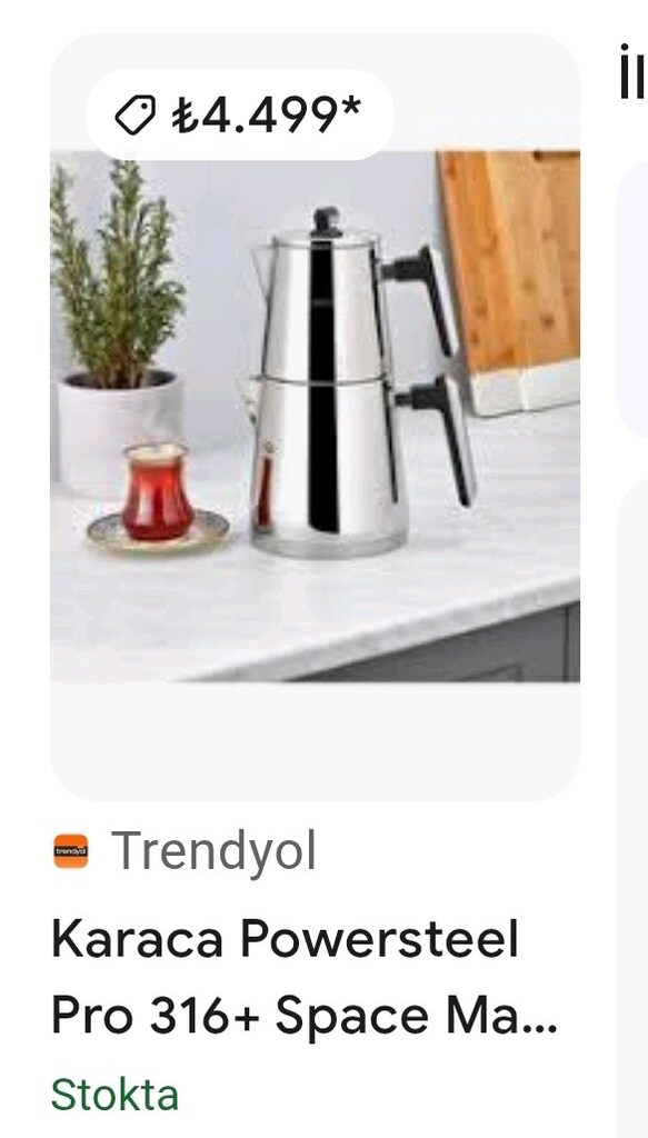 Chrome çaydanlık Karaca - 6
