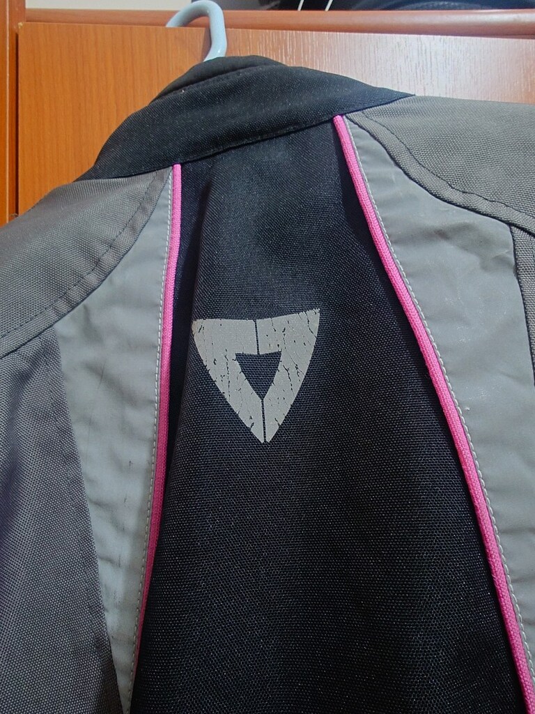 Venom Tourex Gri Siyah Pembe Su Geçirmez Kadın Motosiklet Montu - 5