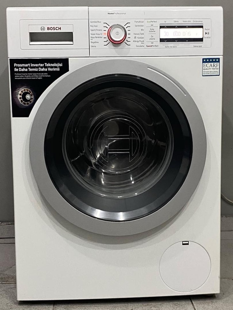 BOSCH 8 KG A+++ İNVERTER ÇAMAŞIR MAKİNESİ AYNI GÜN HEMEN TESLİM - 3