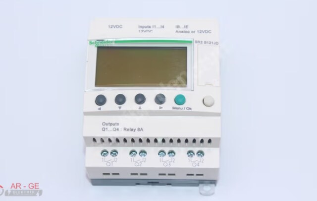 SCHNEIDER ELECTRIC Zelio Sr2 O 12-Vdc Ekranlı SR2B121JD O 12Vdc