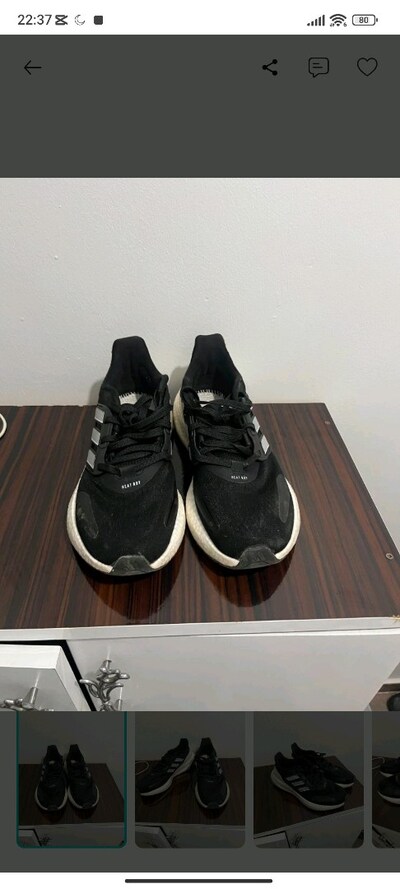 Adidas Siyah Koşu Ayakkabısı
