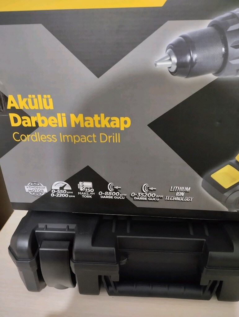 Darbeli kömürsüz şarjlı matkap - 7