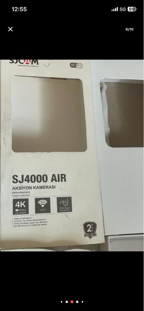 CİDDİ ALİCİYSAN YAZ SJCAM SJ4000AİR AKSİYON KAMERASİ YER CAGLAYAN - 6