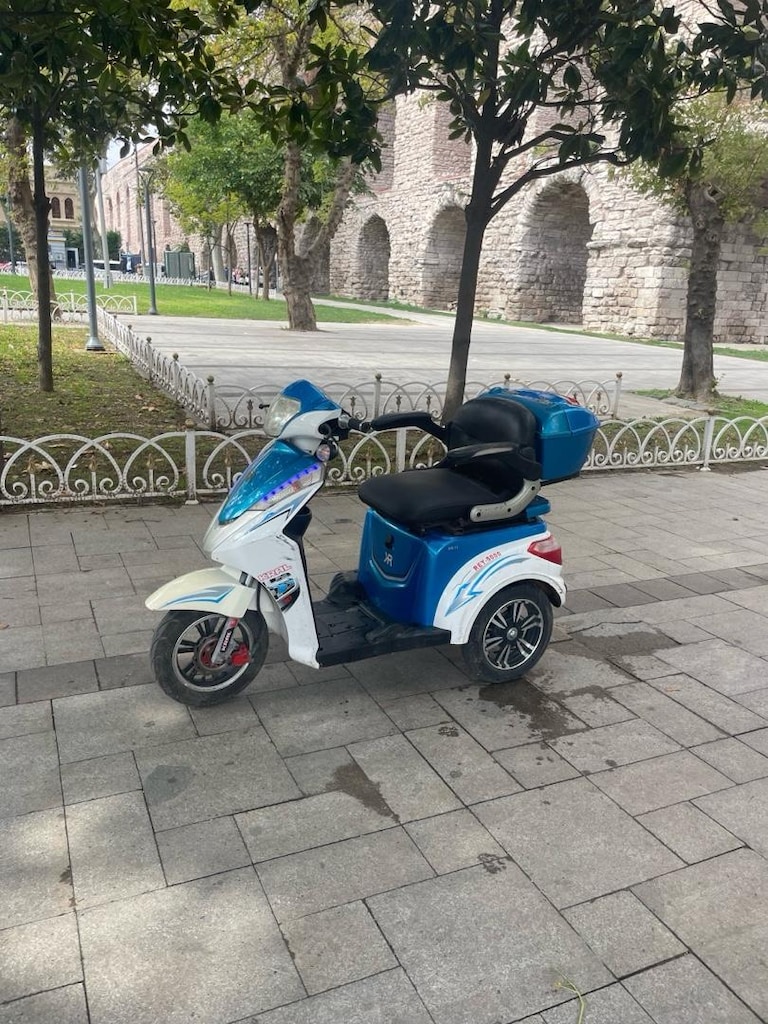 elektrikli motor 3 tekerlekli