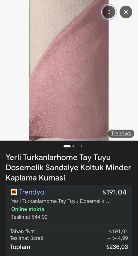Kumaş koltuk için - 3