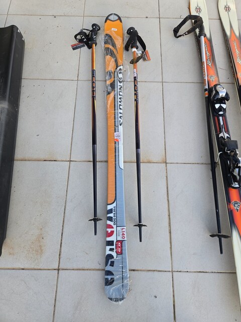 -0- SIFIR SALOMON KAYAK ve Batonlari 140