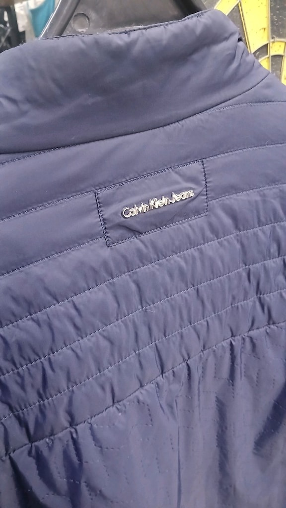 Calvin Klein Jeans lacivert renkli mont(M ve S bedene uyumludur..) - 7