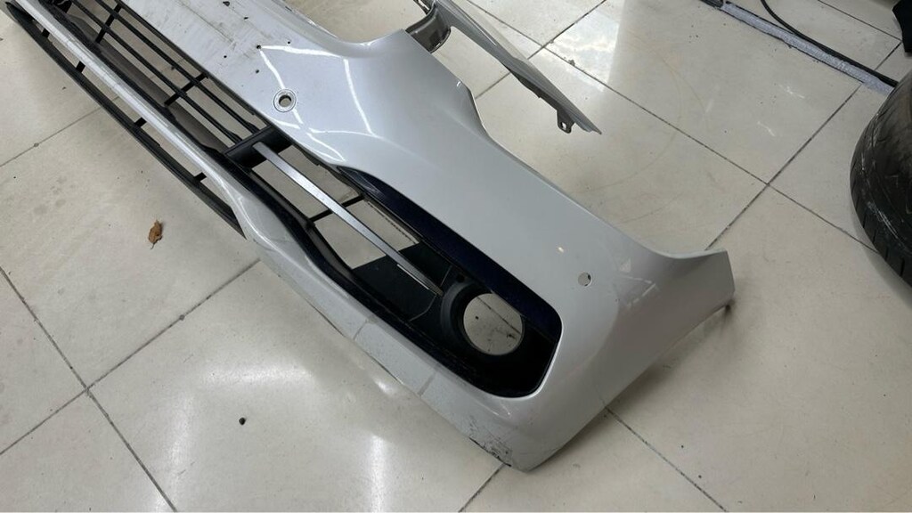 BMW F30 Sportline Ön Tampon Sedef Beyaz - 3