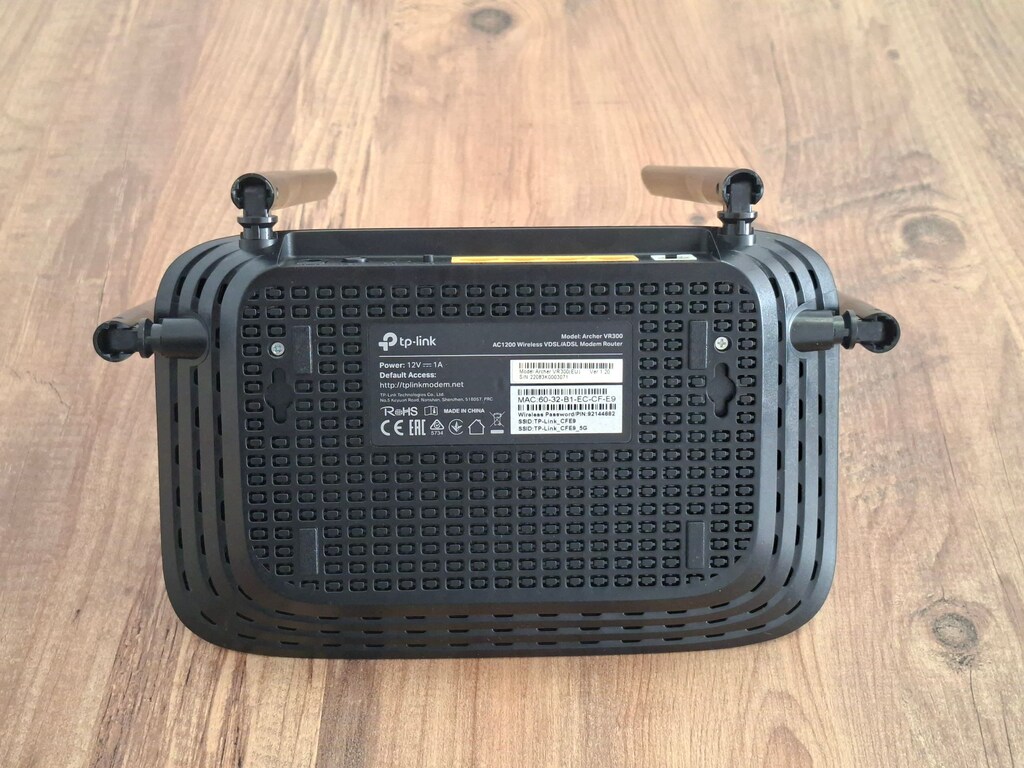 TP-LINK Archer VR300 AC1200 Dual-Band VDSL Modem - 3