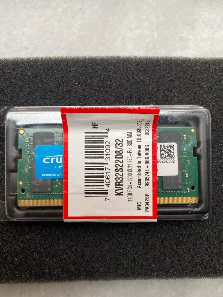Crucıal 8gb ddr4 3200 rpm notebook ram - 3