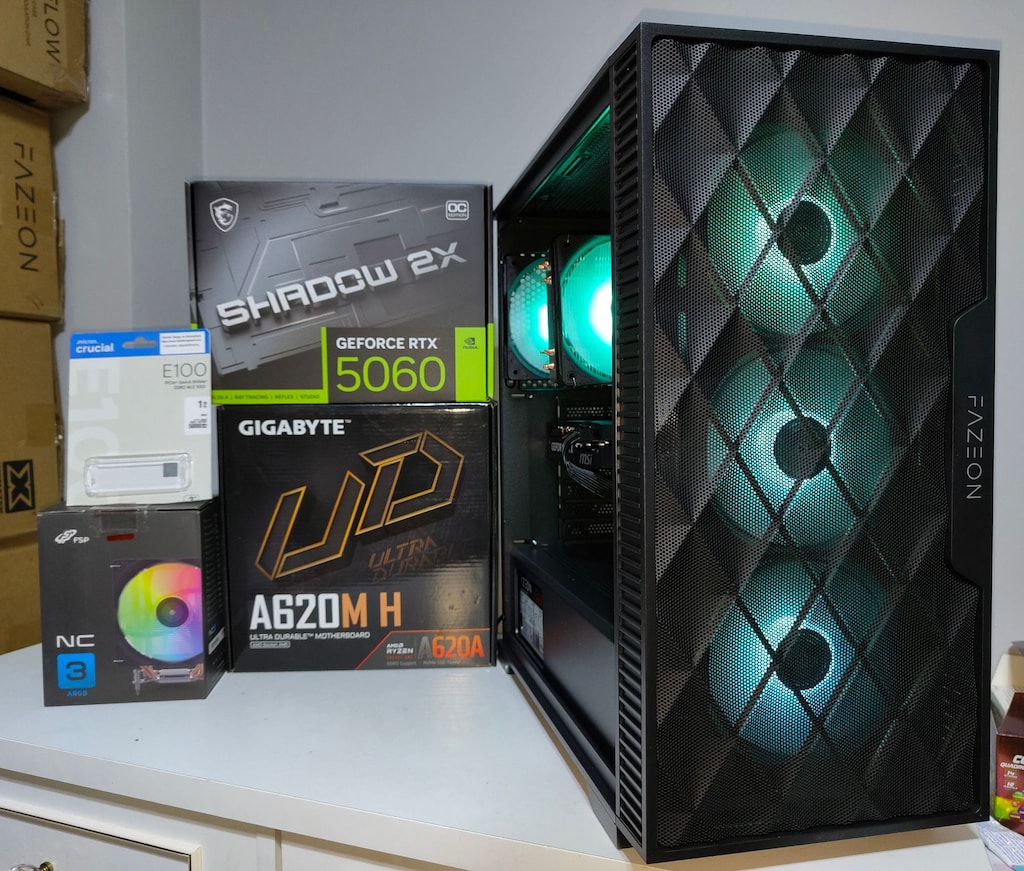 Bilgisayar Oyun Bilgisayarı Gaming PC - Ryzen 5 7600 - RTX 5060