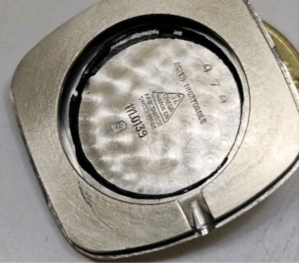 OMEGA DE VİLLE TANK KASA KURMALI ERKEK KOL SAATİ - 10