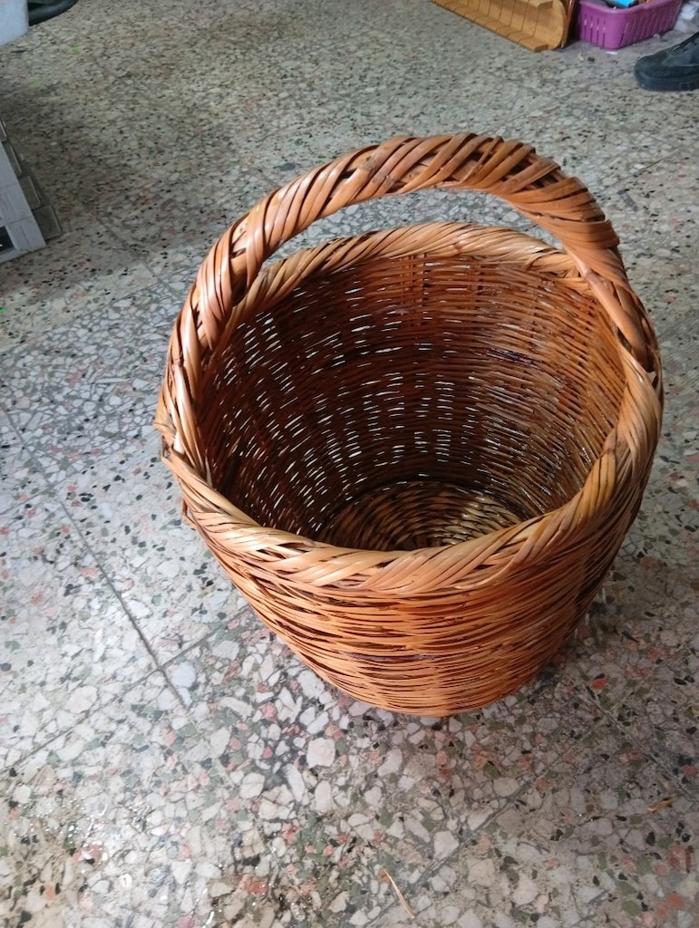 Kalın Örgü Sepet - 2