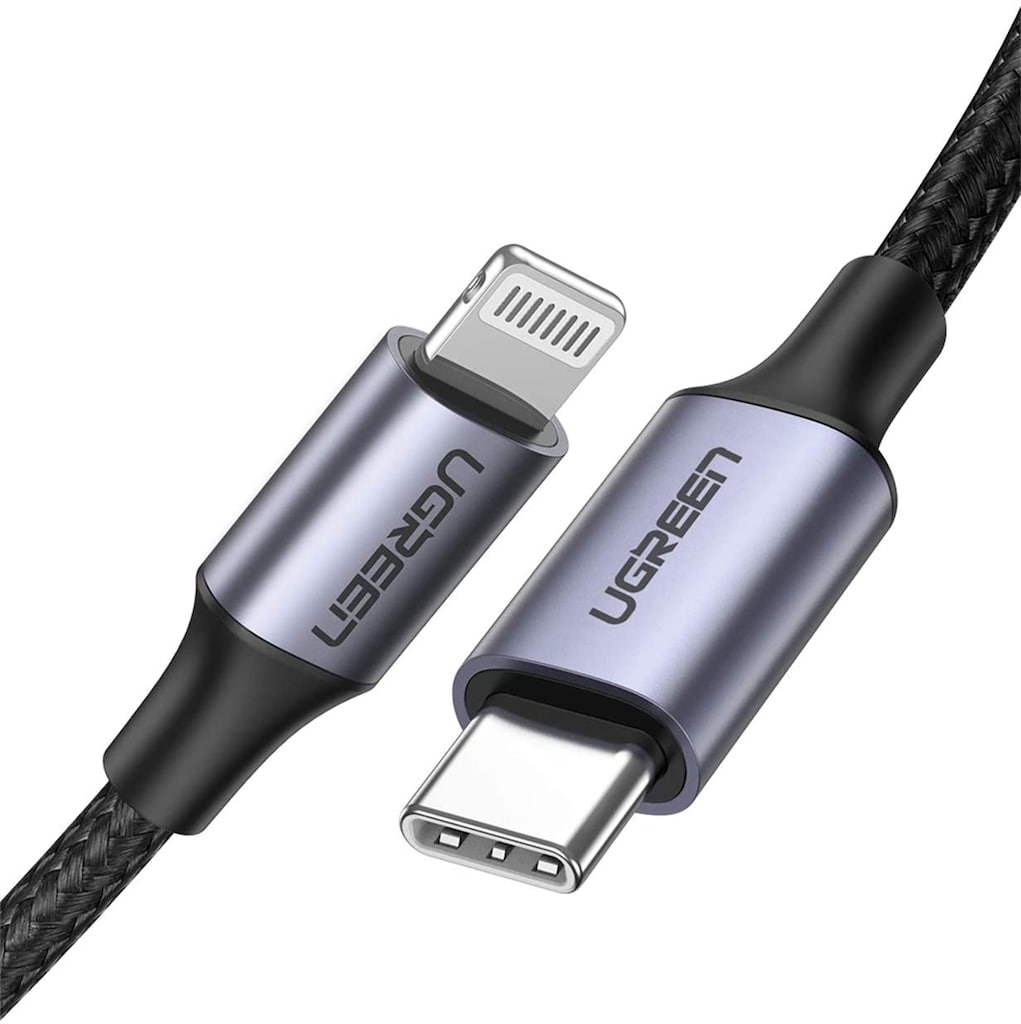 UGreen 60761 Örgülü USB Type-C to Lightning Şarj Kablosu 2m - 2
