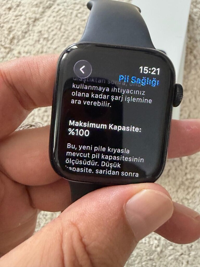 Apple Watch SE3 44 mm sıfır sayılır - 7