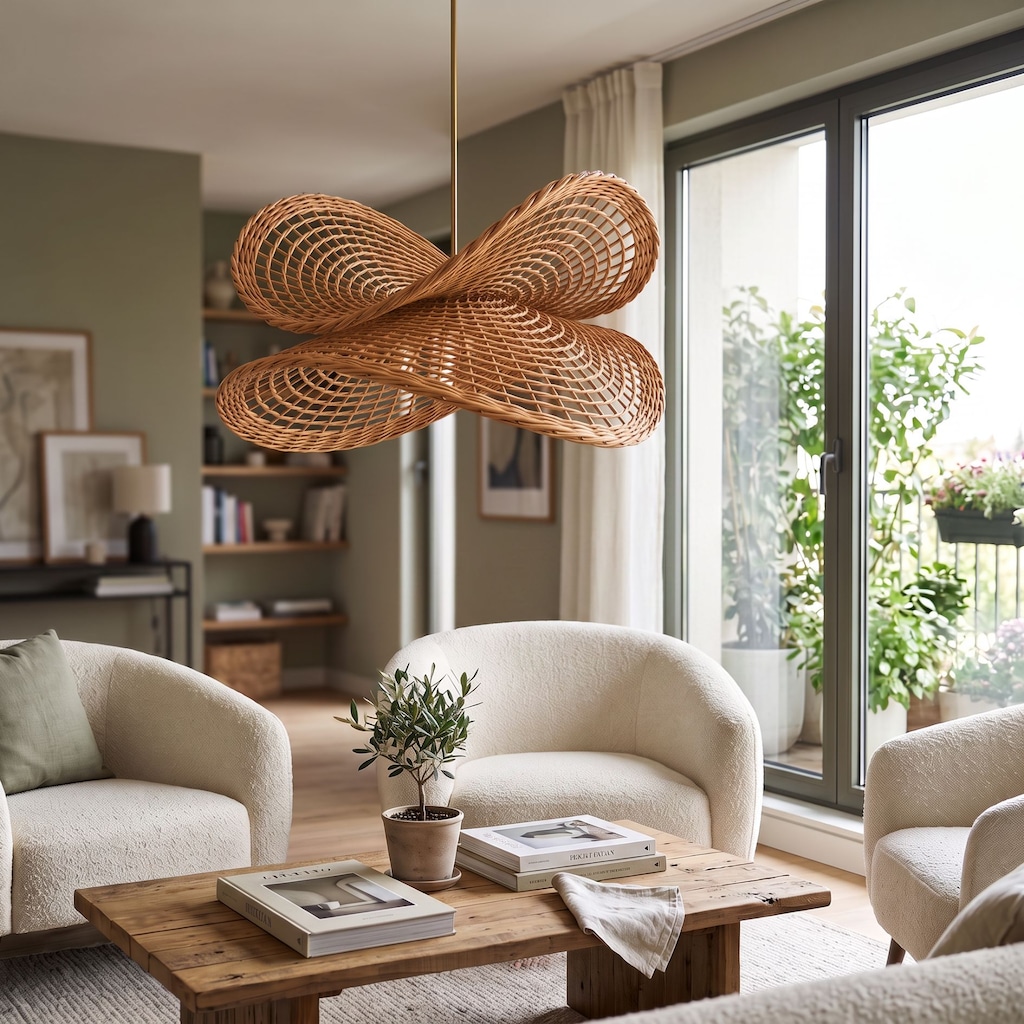 LUNA Rattan Avize 50-60-70 cm – Sıfır - 3