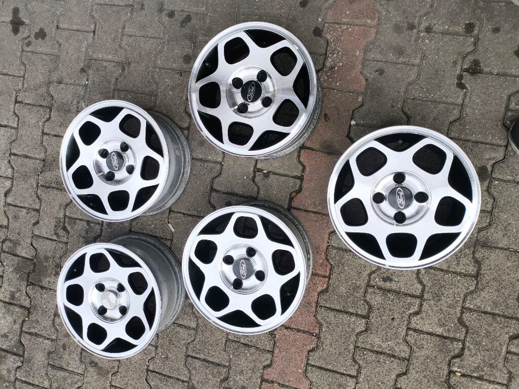 14" FORD OEM JANT TAKIMI 5 ADET STEPNE DAHİL - 2