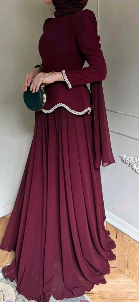 tesettür abiye elbise - 2