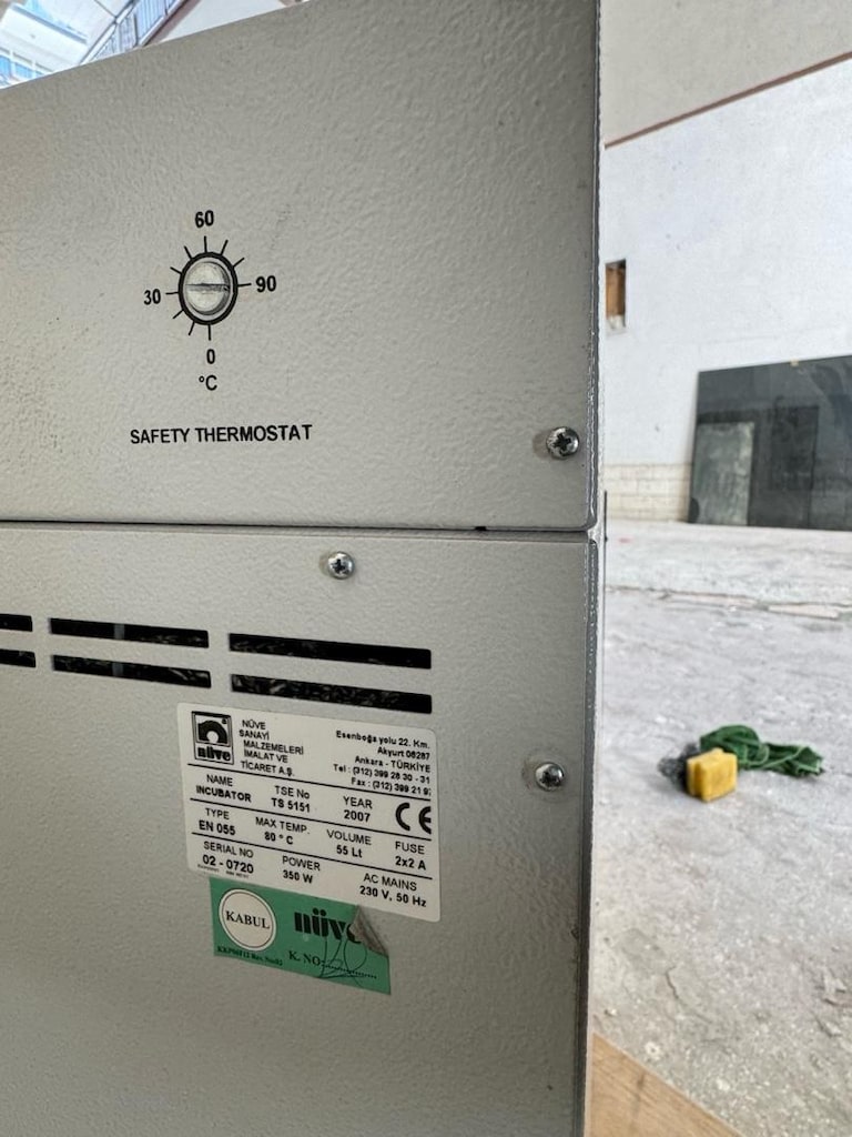 Nüve EN 055 Dijital Laboratuvar Etüv / Isıtıcı Kabin - 55 Lt Paslanmaz - 4