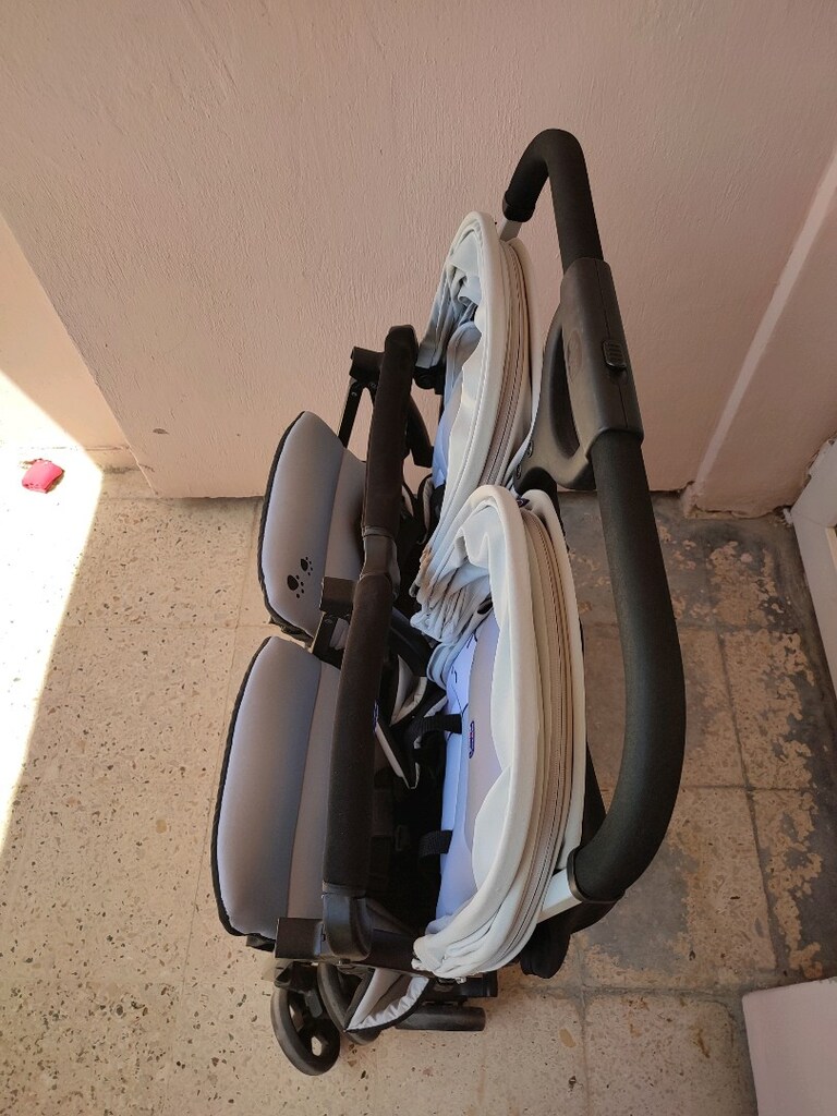 Tertemiz Kullanılmış Chicco Ohlala 2 Twin İkiz Bebek Arabası - 8