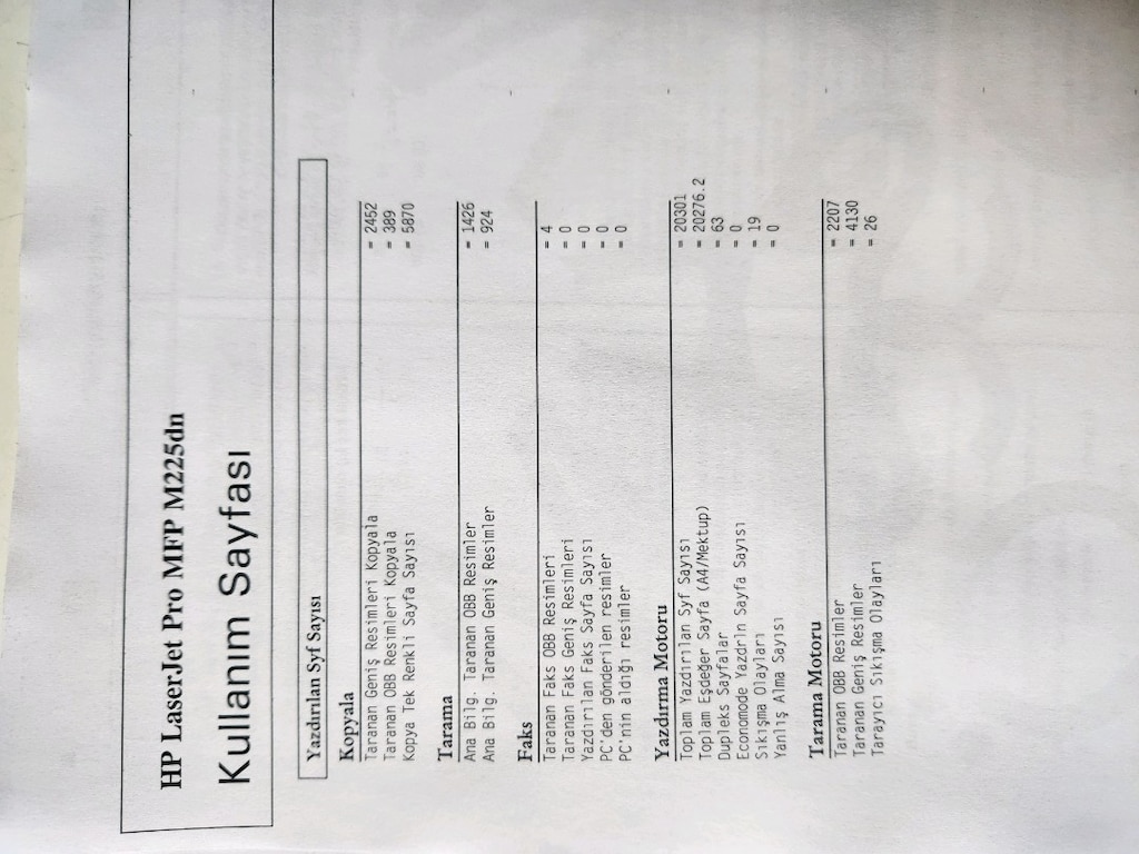 Hp M225dn laser yazıcı MÜKEMMEL DURUMDA - 6