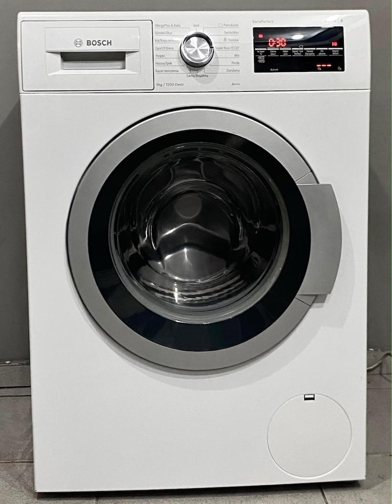 BOSCH 9 KG A+++ 1200 DEVİR İNVERTER ÇAMAŞIR MAKİNESİ HEMEN TESLİM - 2