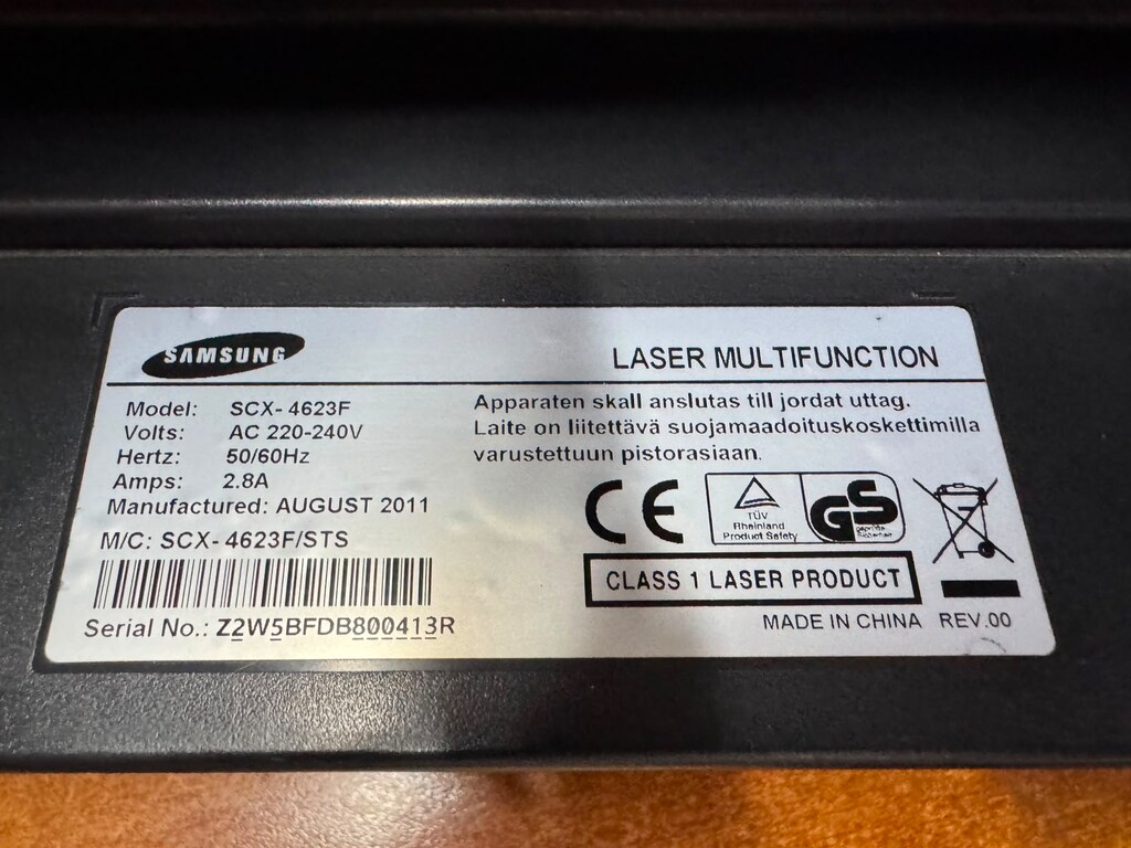 SAMSUNG SCX-4623 YAZICI VE TARAYICI - 2