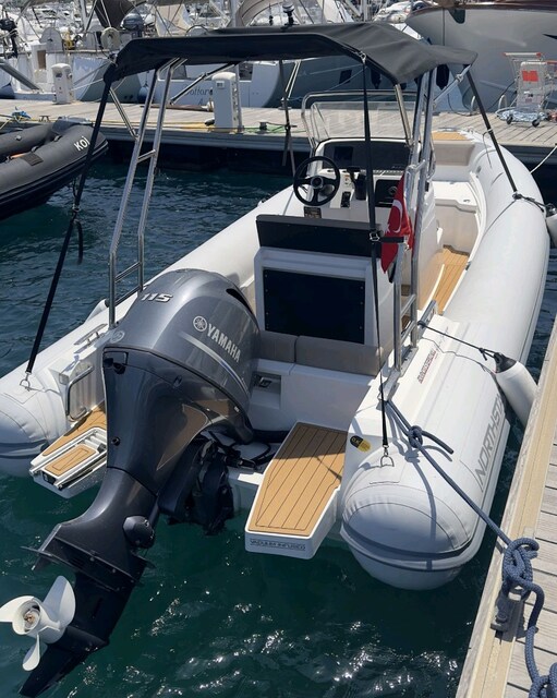 NORTHSTAR ORİON 6 ŞİŞME BOT 2024 model +YAMAHA 115HP MOTOR 87 SATTE