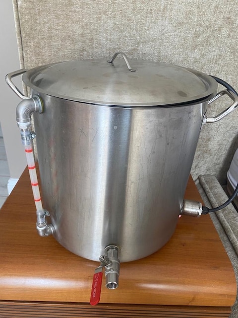 Öztiryakiler 50 Lt Hobi Biracılık için kaynatma kazanı