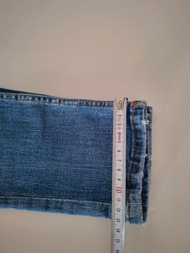 Zara 13-14 Yaş Yırtık detaylı Jeans Pantolon - 8