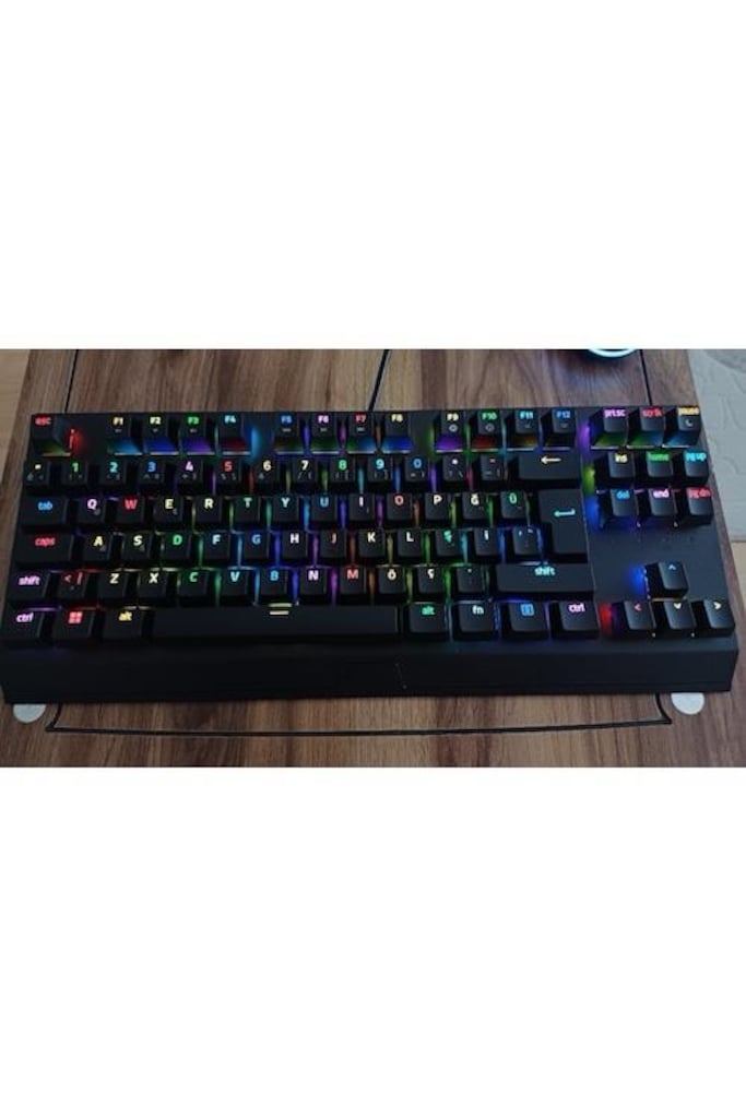 Razer BlackWidow V3 TKL Green Switch Türkçe RGB Mekanik Gaming Klavye - 5