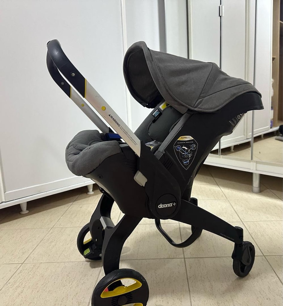 Doona bebek arabası gri rengi - 4