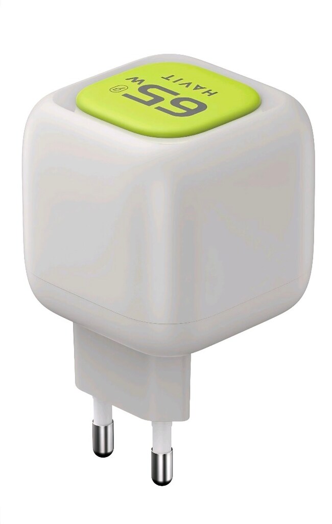 Havit 65W GaN PD Hızlı Şarj Adaptörü Geri Sarılan USB-C Kablolu - 6