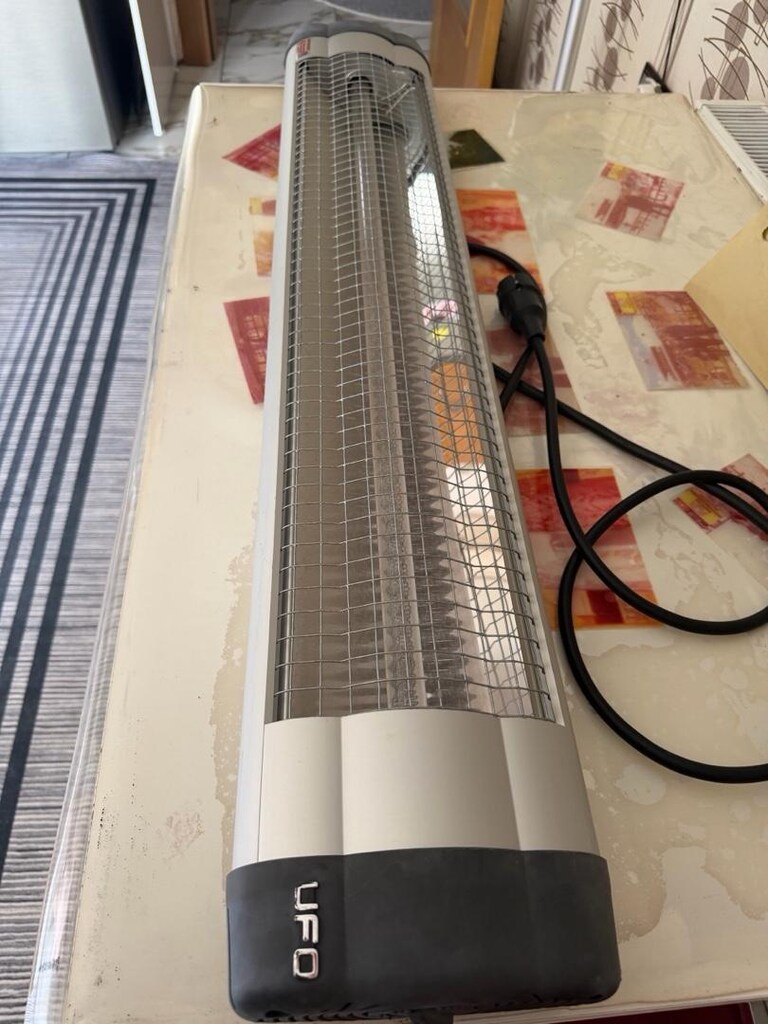 UFO Star 2400 Watt İnfrared Isıtıcı + Teleskopik Ayak- Sorunsuz - 5