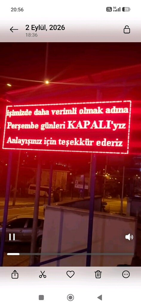 64x224cm led tabela kayan yazı - 4